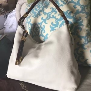Michael Kors white purse